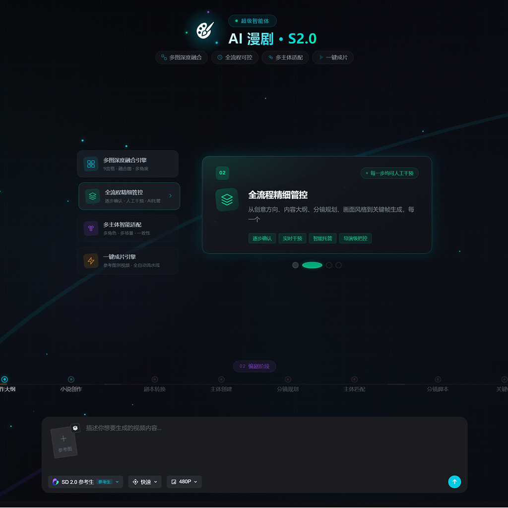 菁选灵创漫剧展示